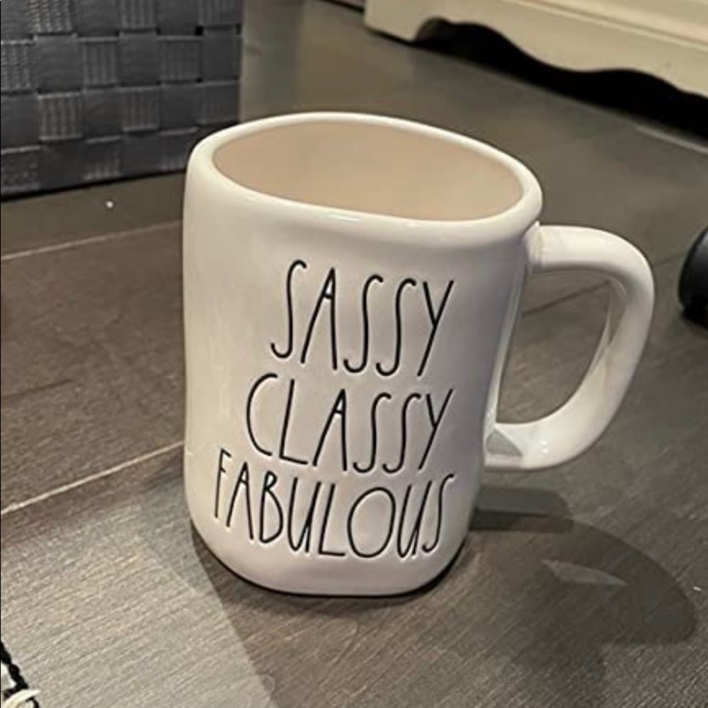 Rae Dunn Sassy Classy Fabulous Coffee Mug